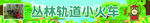 丛林轨道小火车景观