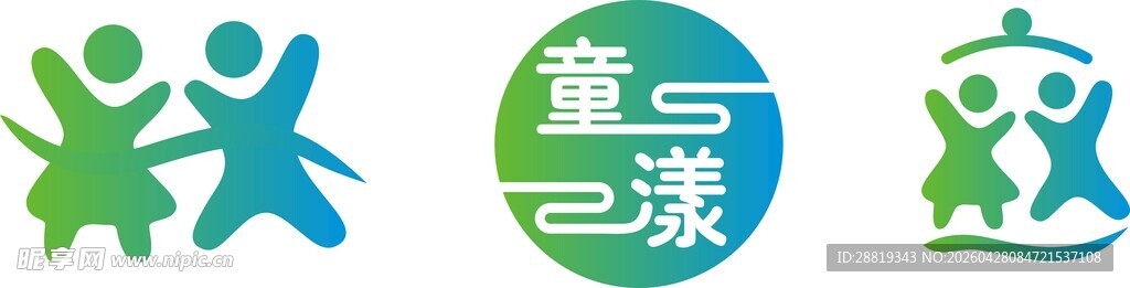 儿童产品LOGO设计