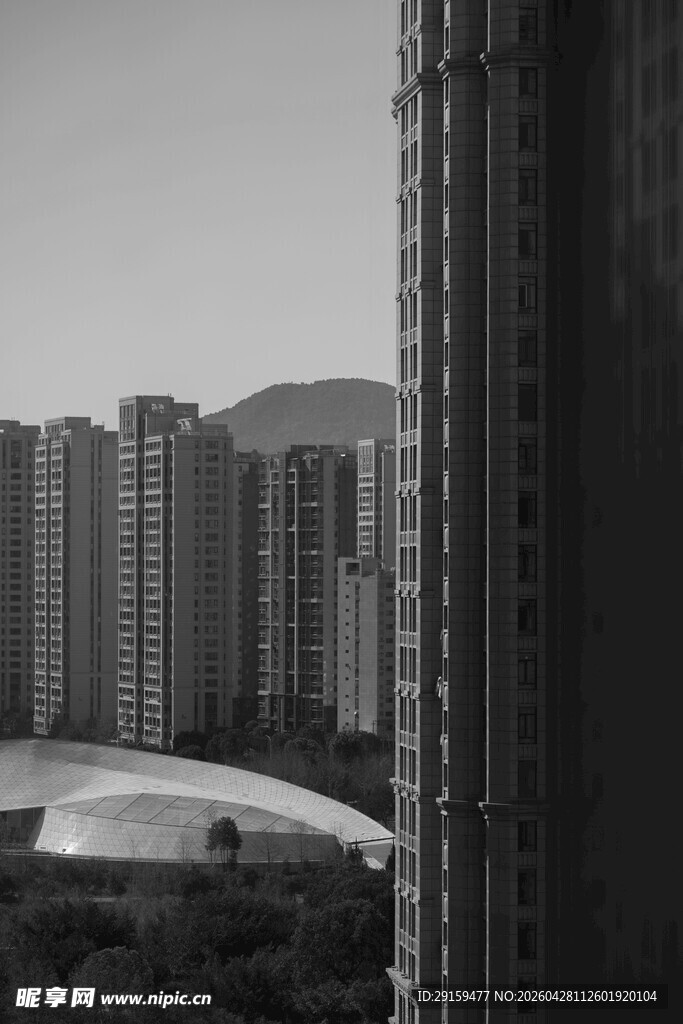 城市高楼景观