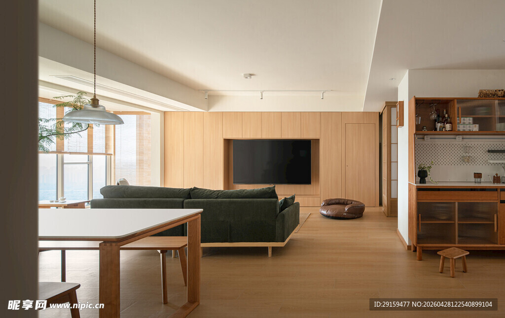 现代简约风客厅室内场景