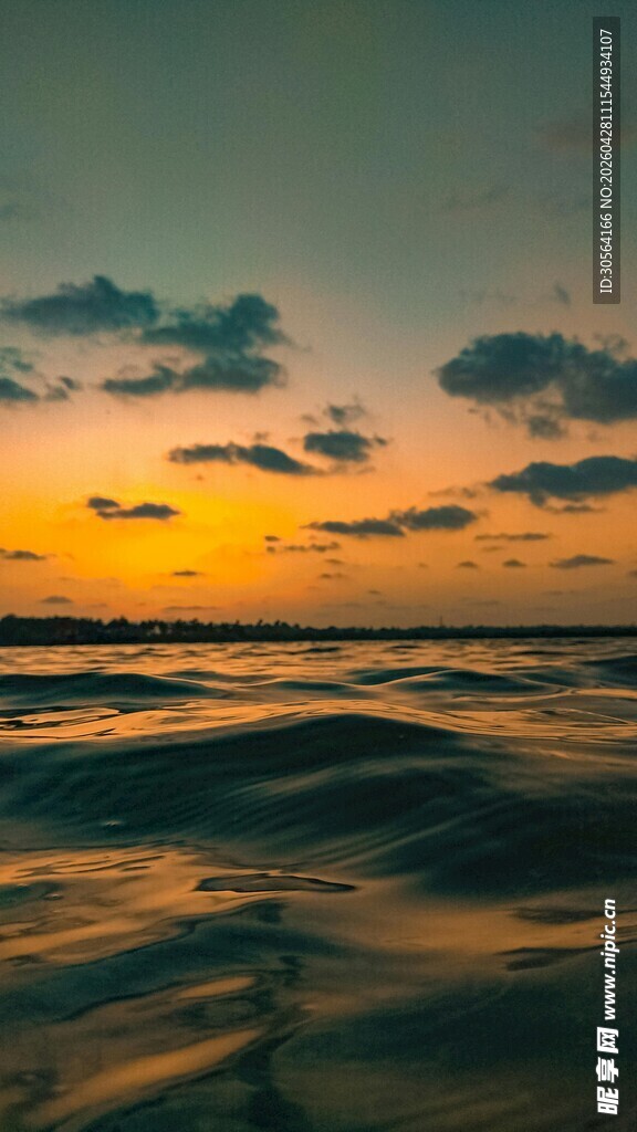 海上落日美景