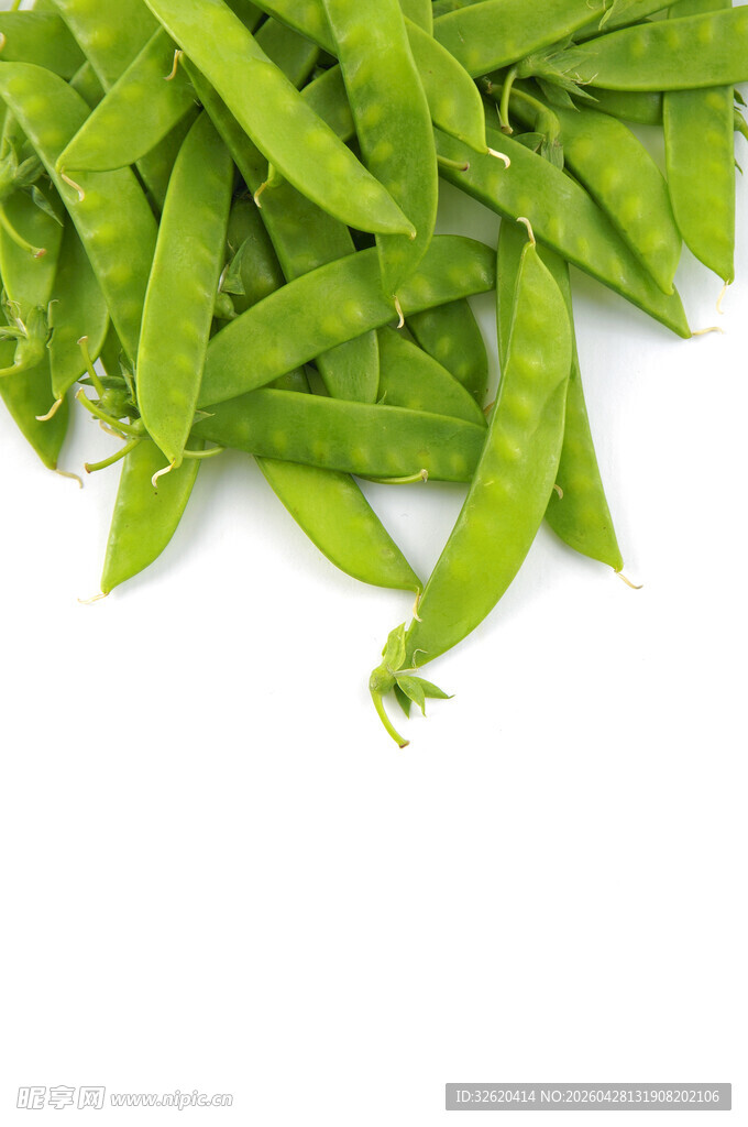 鲜嫩豌豆荚