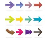 彩色箭头素材