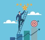 职场奋斗插画