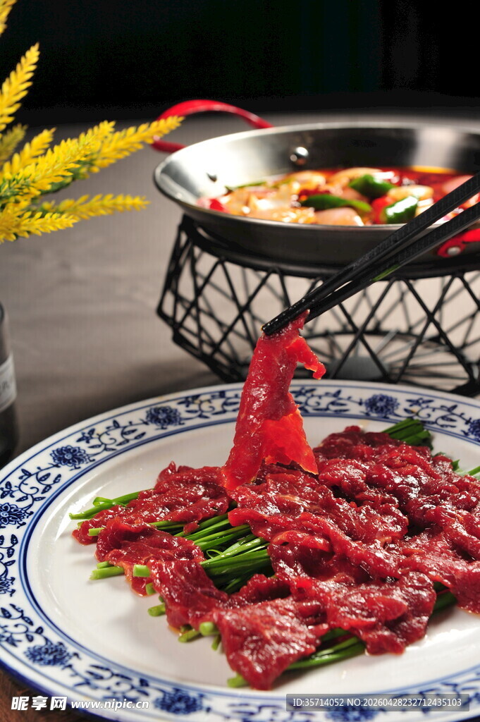 香辣牛肉片视觉味觉盛宴