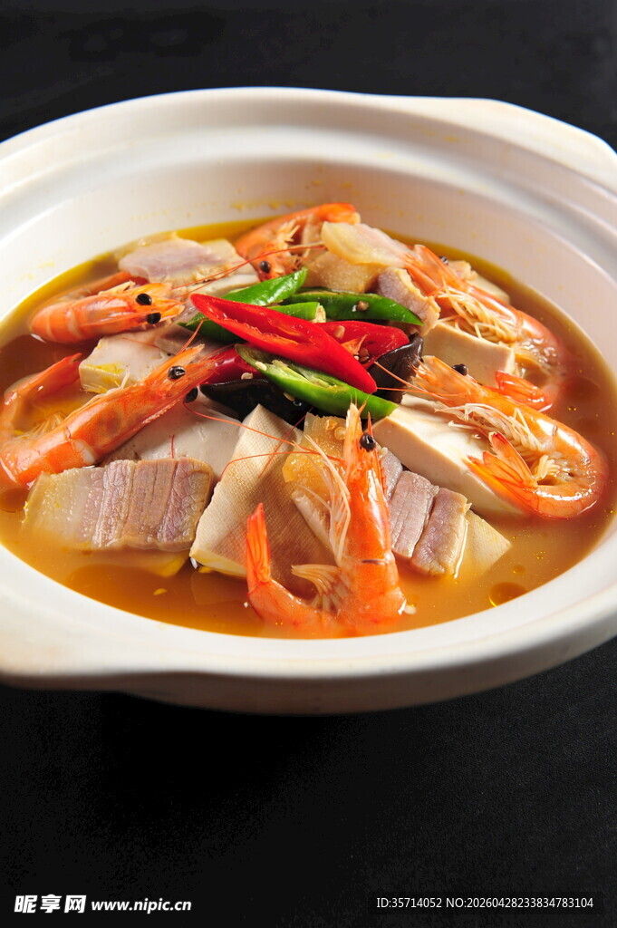 美味海鲜豆腐煲