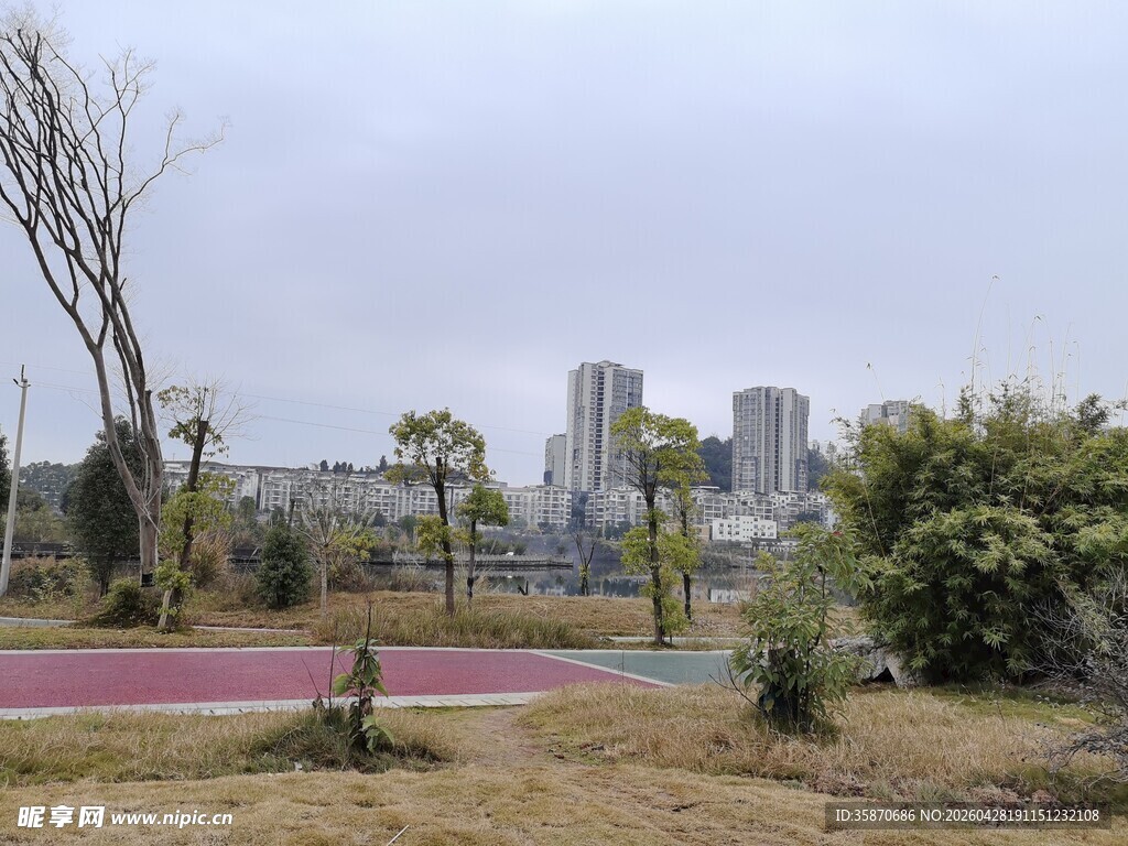 城郊户外休闲景观