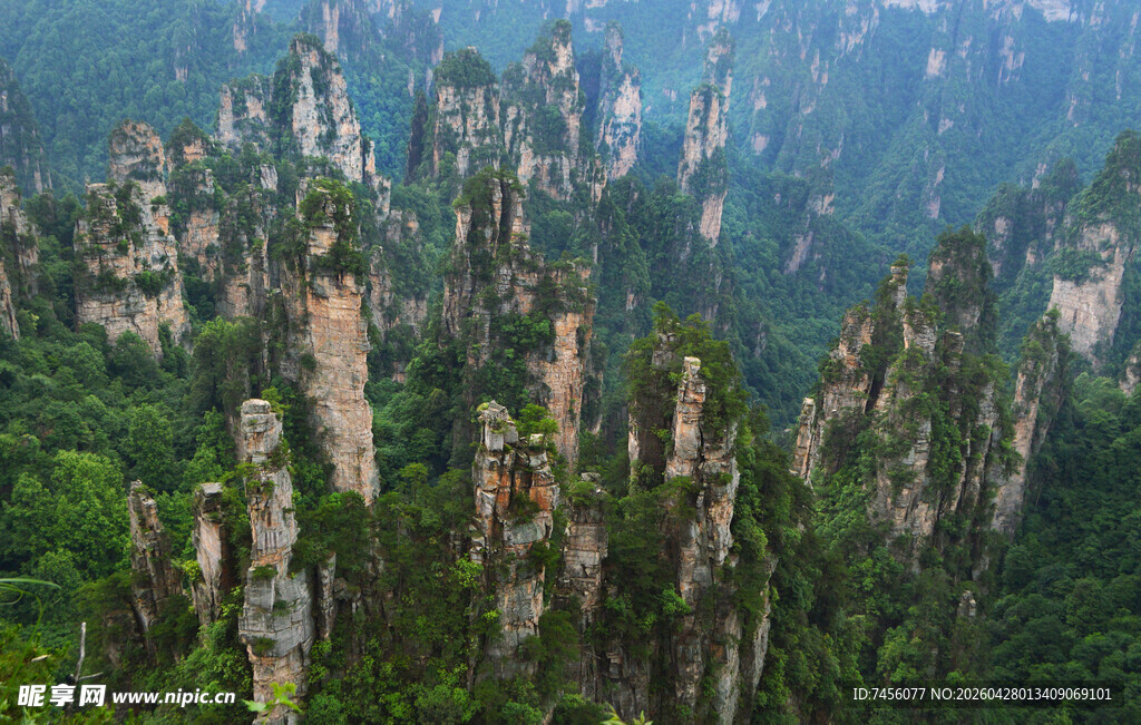 张家界奇峰异石景观
