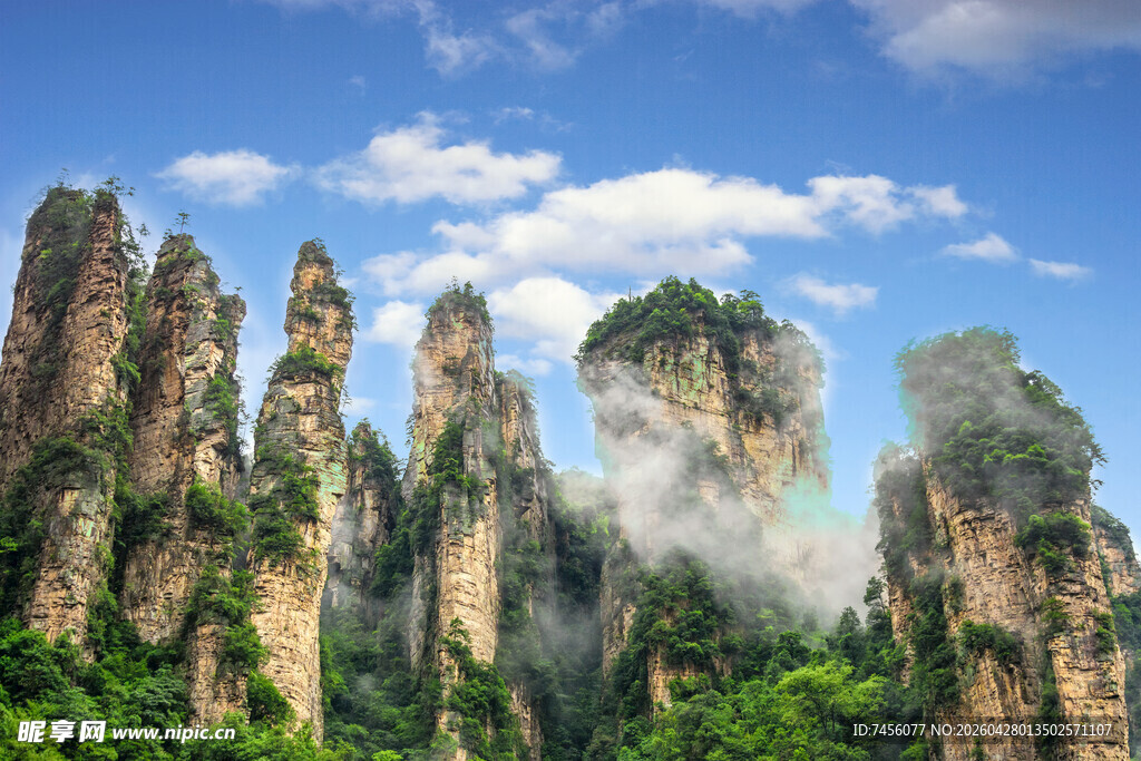 张家界奇峰美景