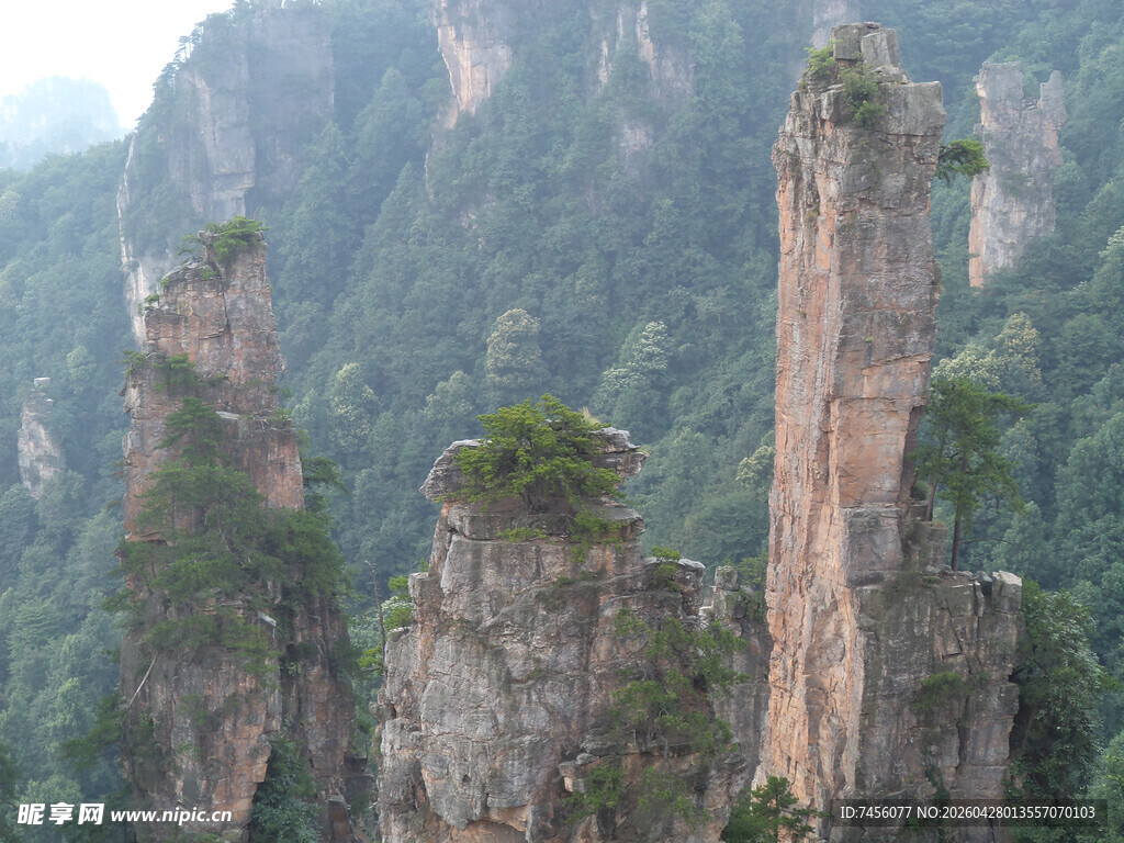 张家界奇峰景观