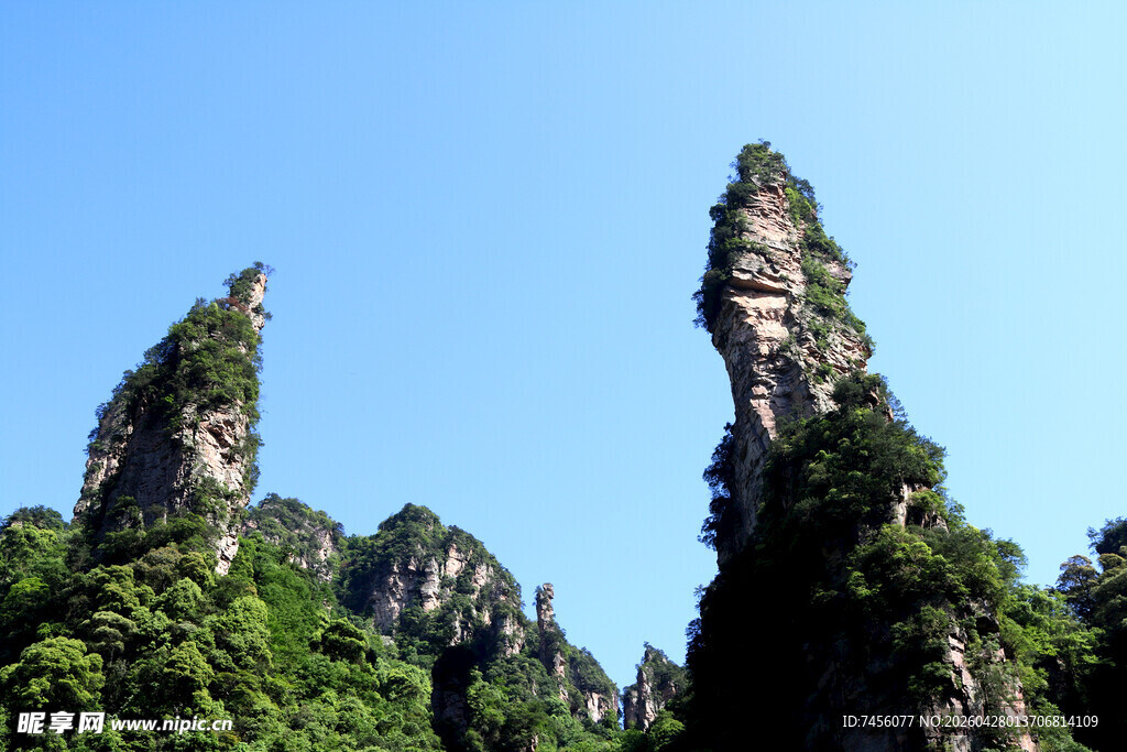张家界奇峰异石景观