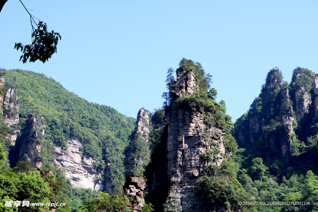 张家界奇峰异石景观