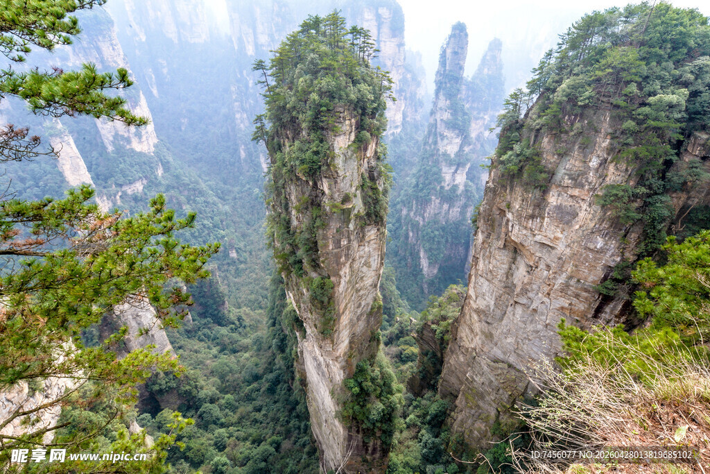 张家界奇峰异石景观