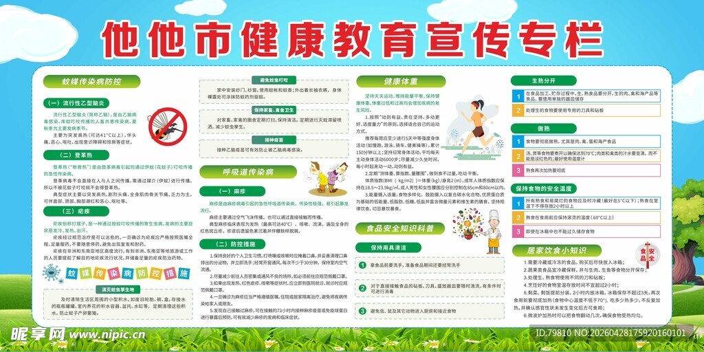 健康教育宣传专栏