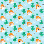 可爱圣诞元素图案背景图