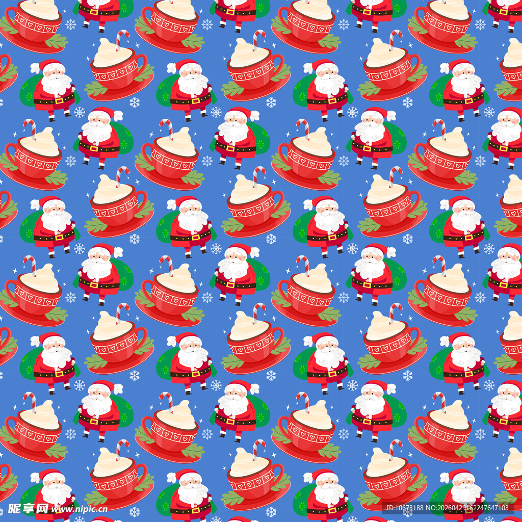 圣诞主题图案背景设计