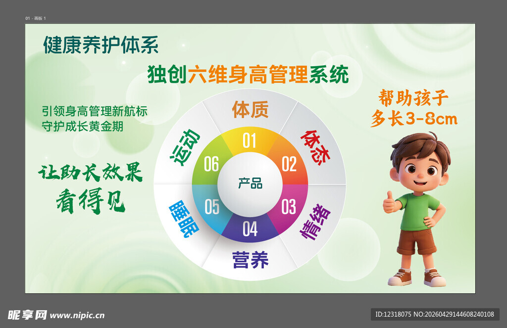 儿童营养海报