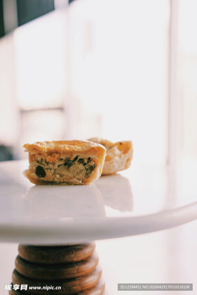 美味蛋挞特写