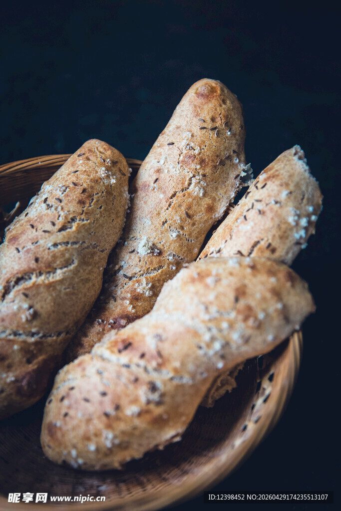 碗中美味烤面包