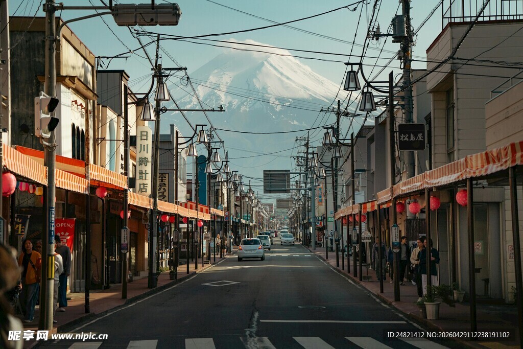 日式街道景象