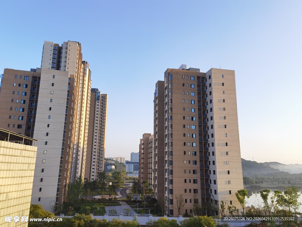 城市高楼景观