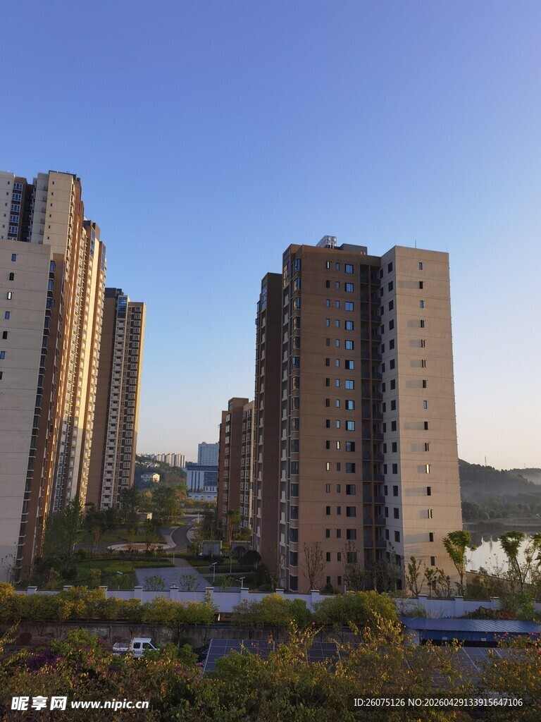 城市高层住宅景观