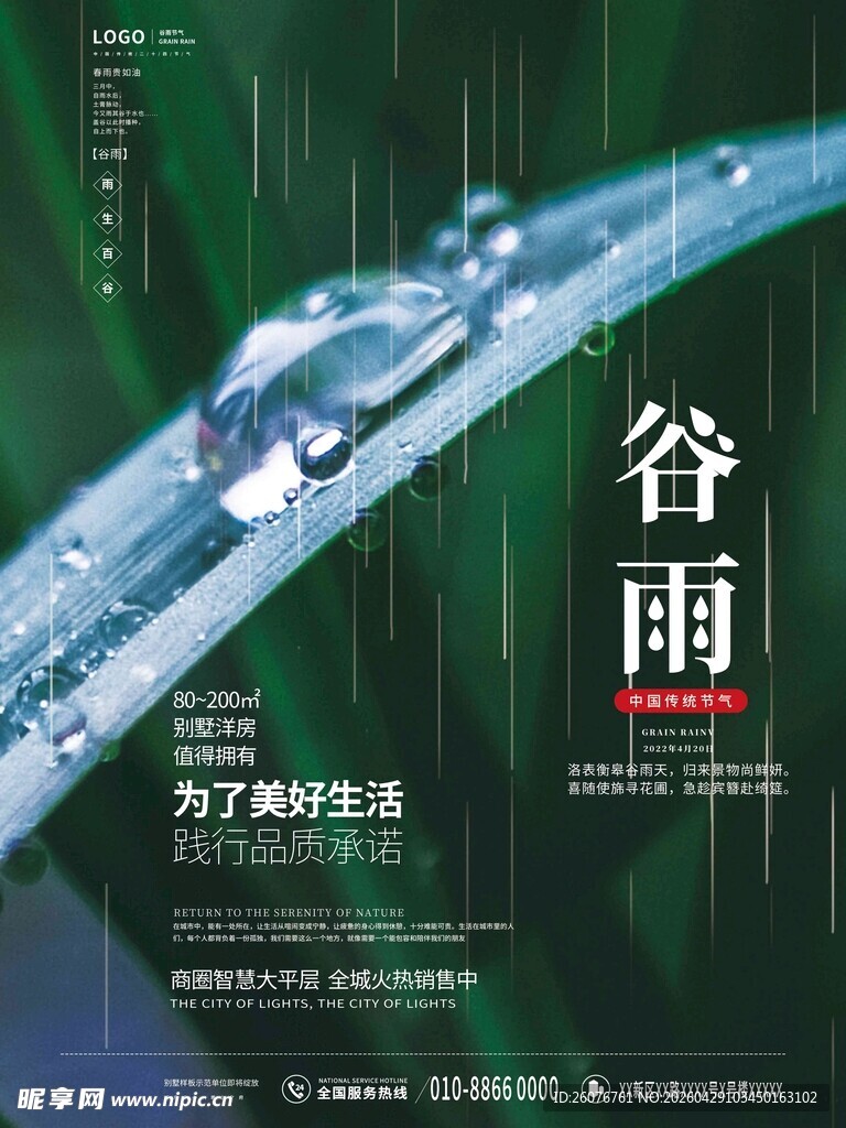 谷雨海报