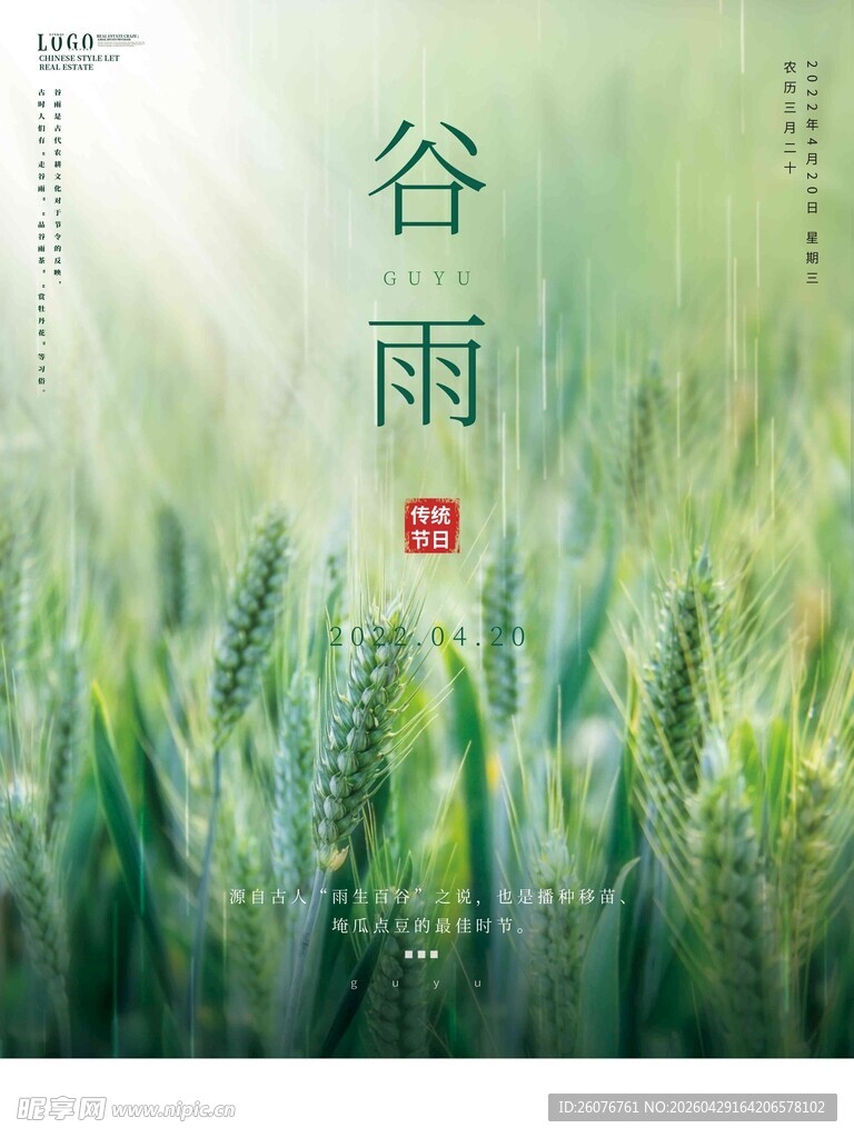 谷雨海报