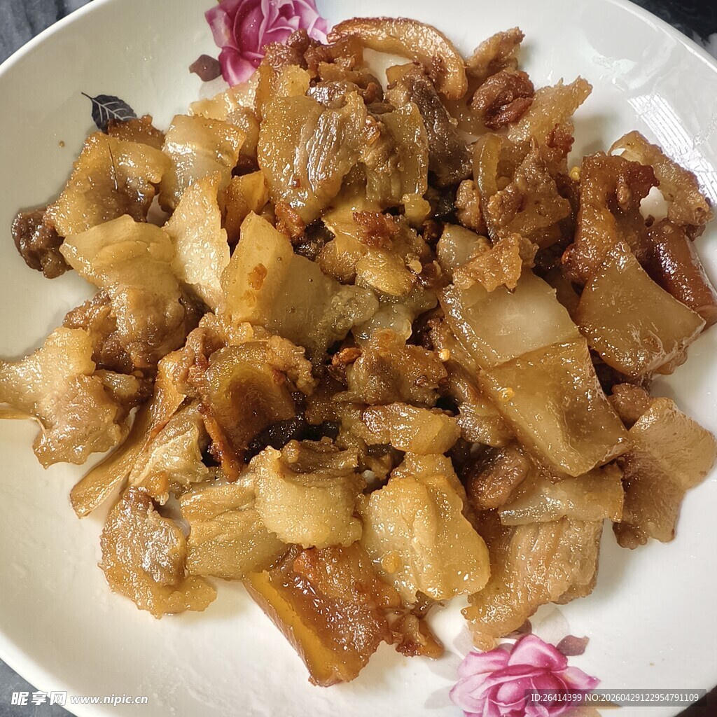 美味炒五花肉