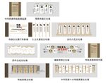 中式传统美德企业展厅文化墙