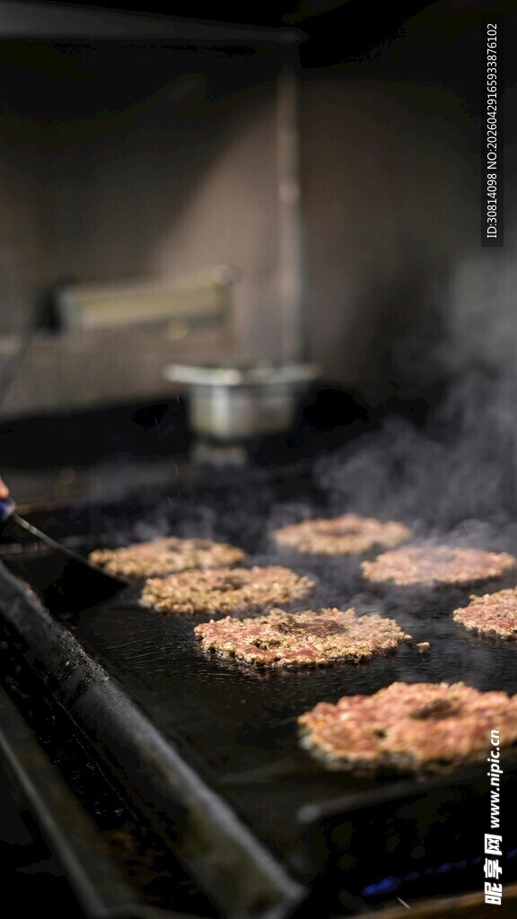 烤肉烹饪中