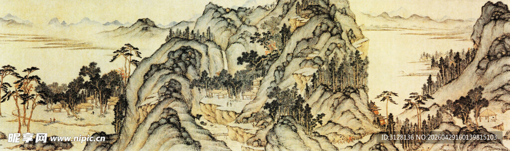 秋山游览图