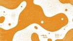 橙白流体背景