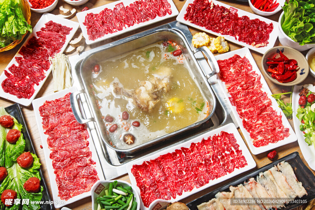 清汤牛肉火锅