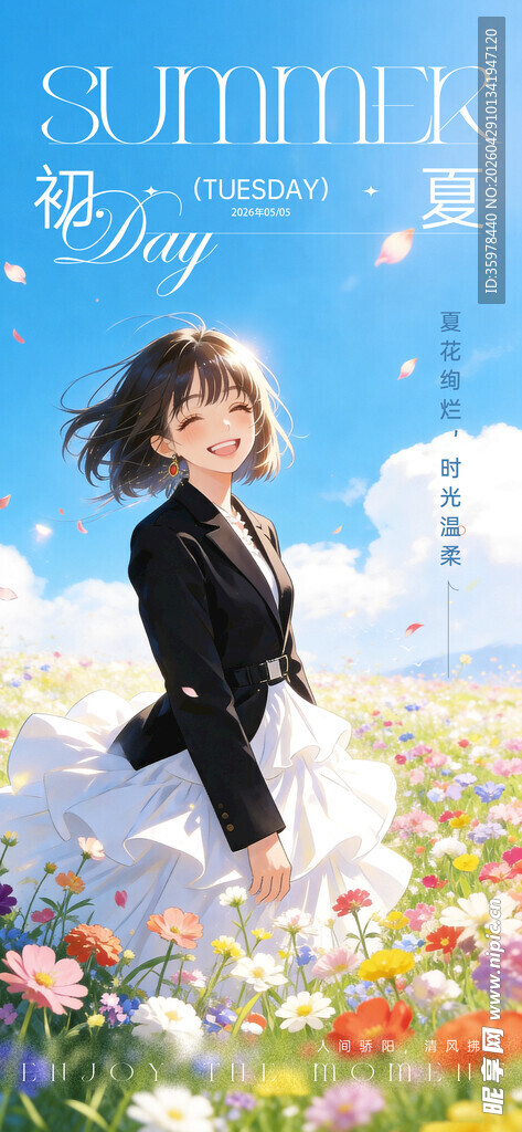 立夏海报