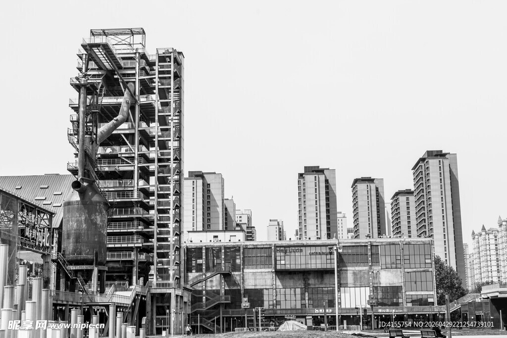 城市中的独特建筑景观