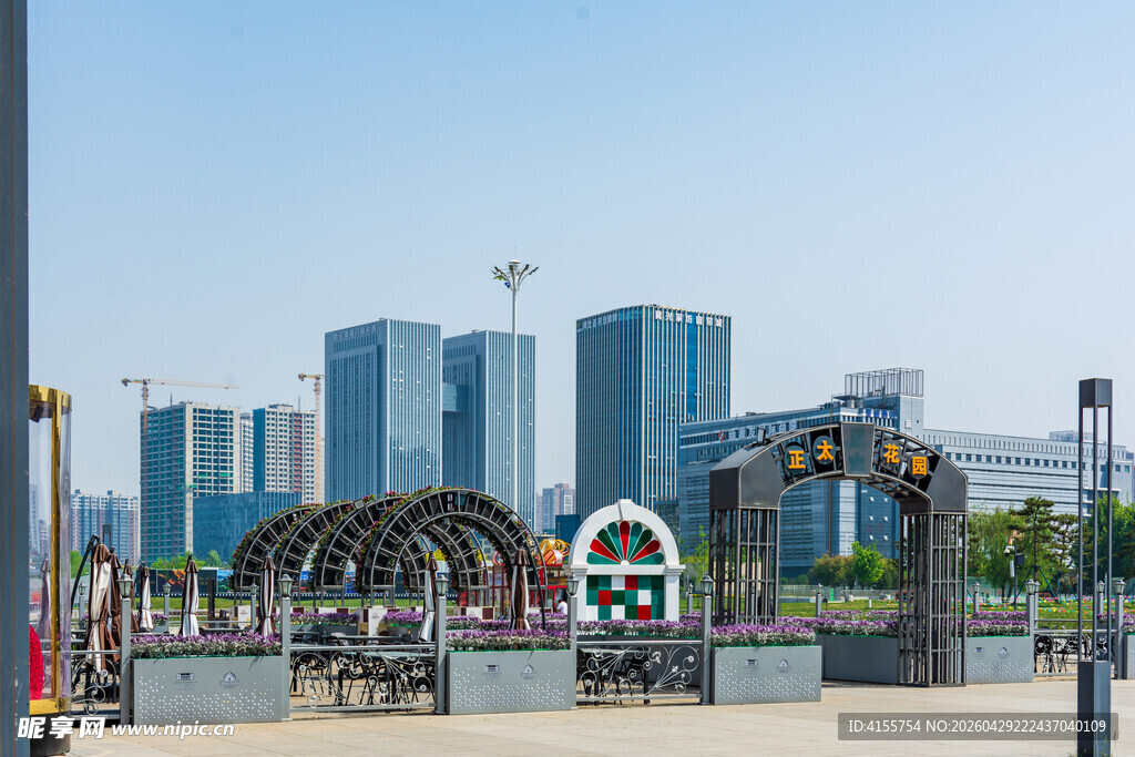 城市现代化景观建筑地标