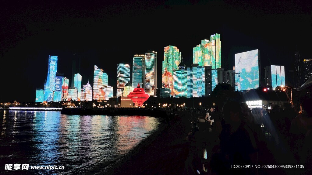 青岛五四广场夜拍