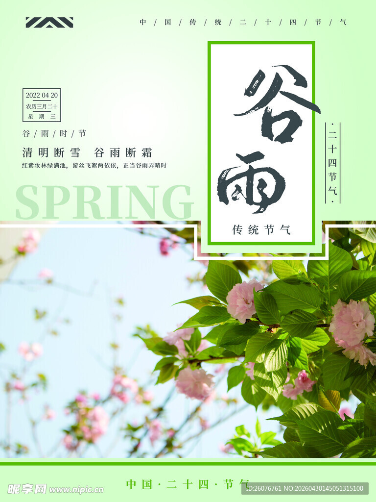 谷雨海报 