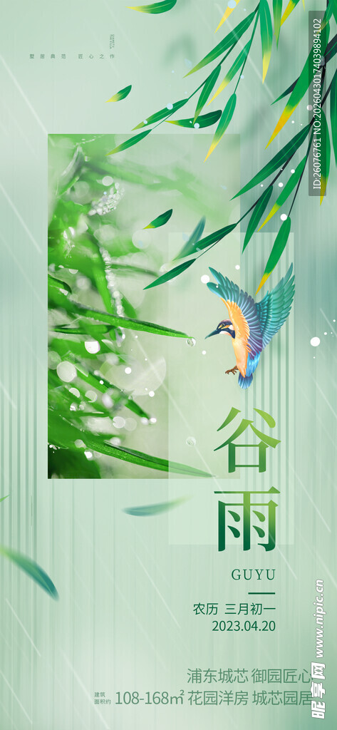 谷雨海报 