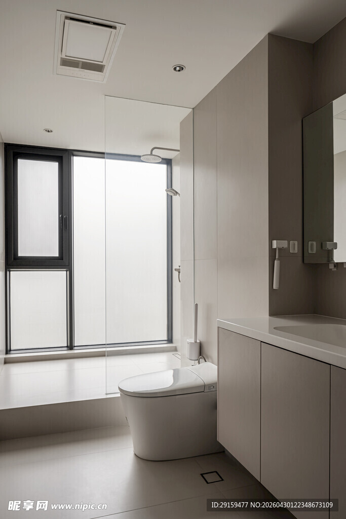 现代简约风卫生间设计