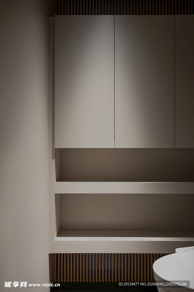 简约现代风格室内壁柜设计