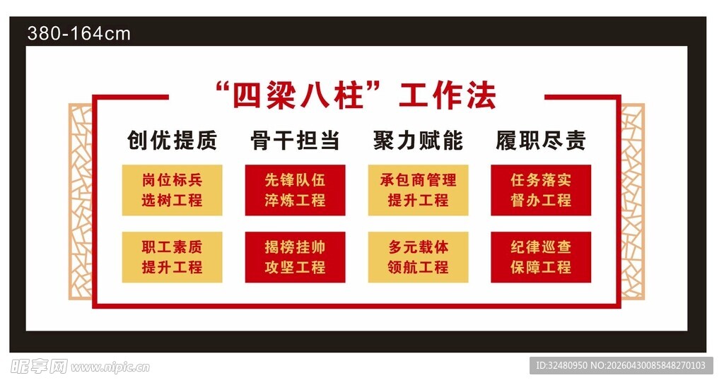 四梁八柱工作法展示