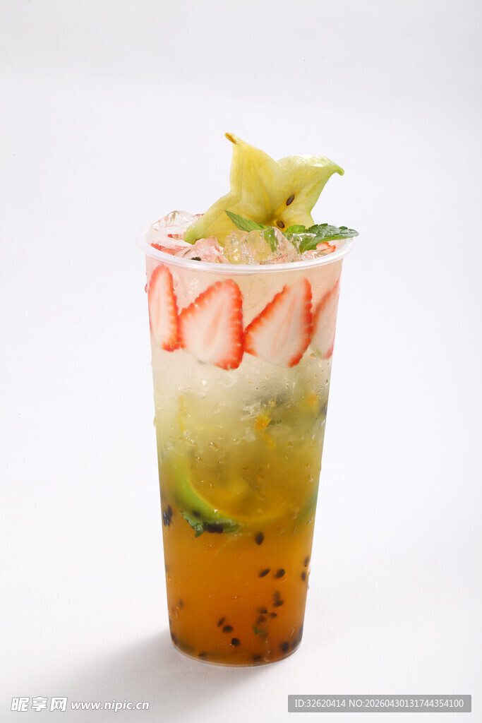 缤纷水果茶