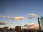城市黄昏天际线美景