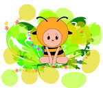 蜜蜂插画