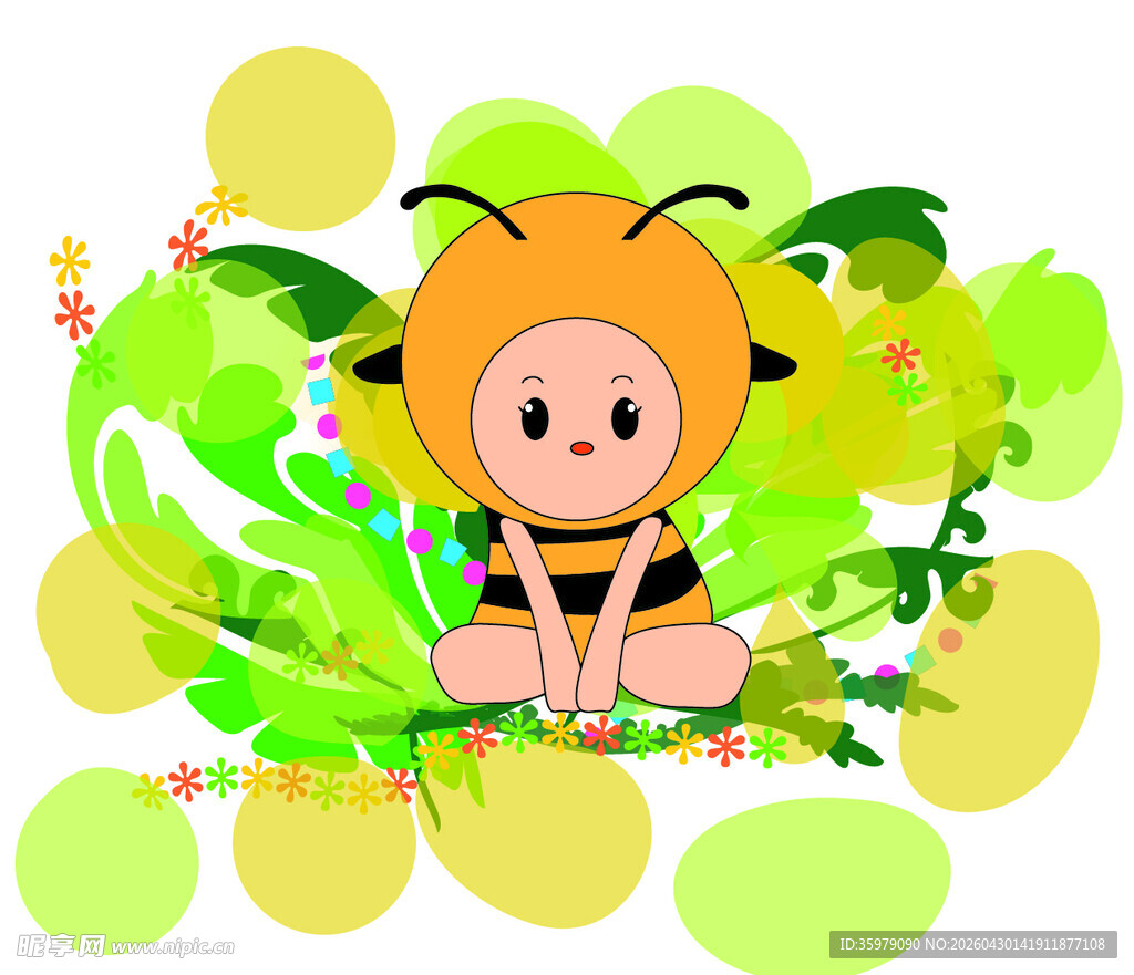 蜜蜂插画