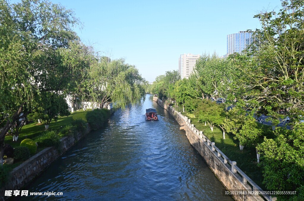 苏州古城 水上游