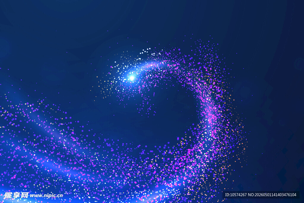 梦幻粒子漩涡