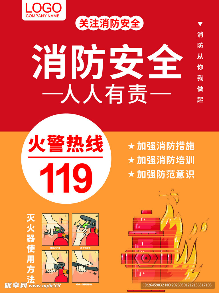 消防安全宣传海报
